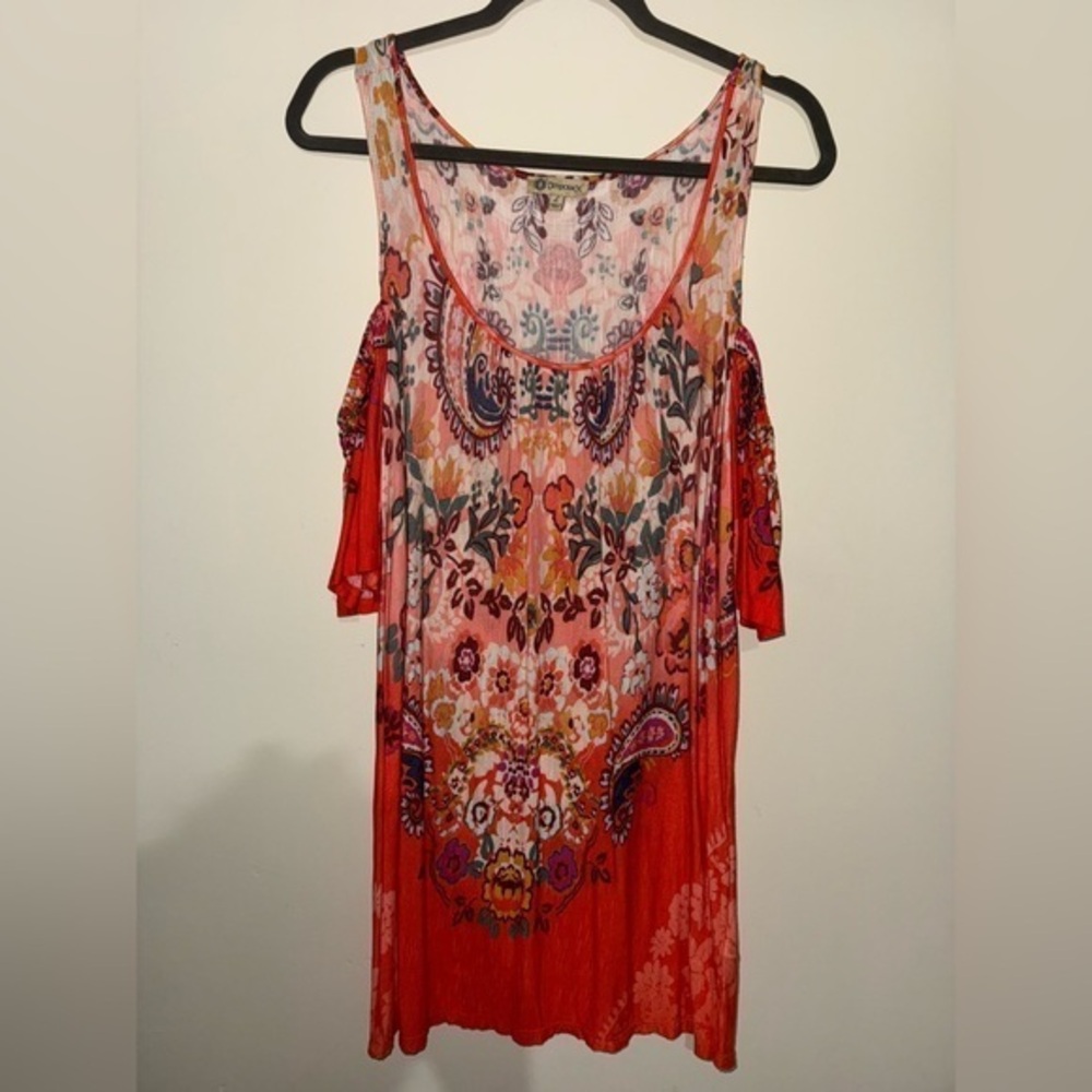 Democracy Boho show shoulder  Rayon Top